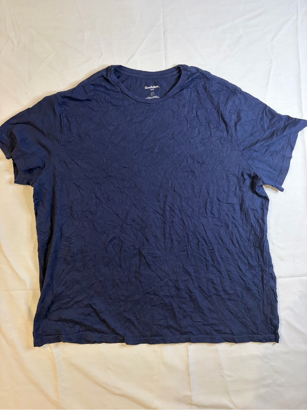 Goodfellow & Co Navy Short-Sleeve Crewneck Tee